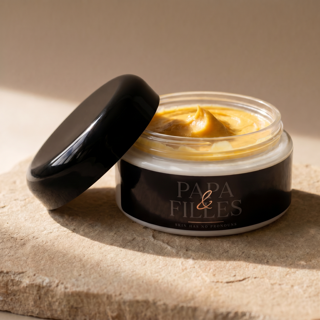 Turmeric Shea Butter Whipped — branded editorial shot